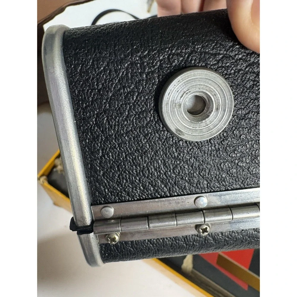 Vintage Kodak Duaflex II Camera De Luxe Flash Outfit Kit Box Bulbs